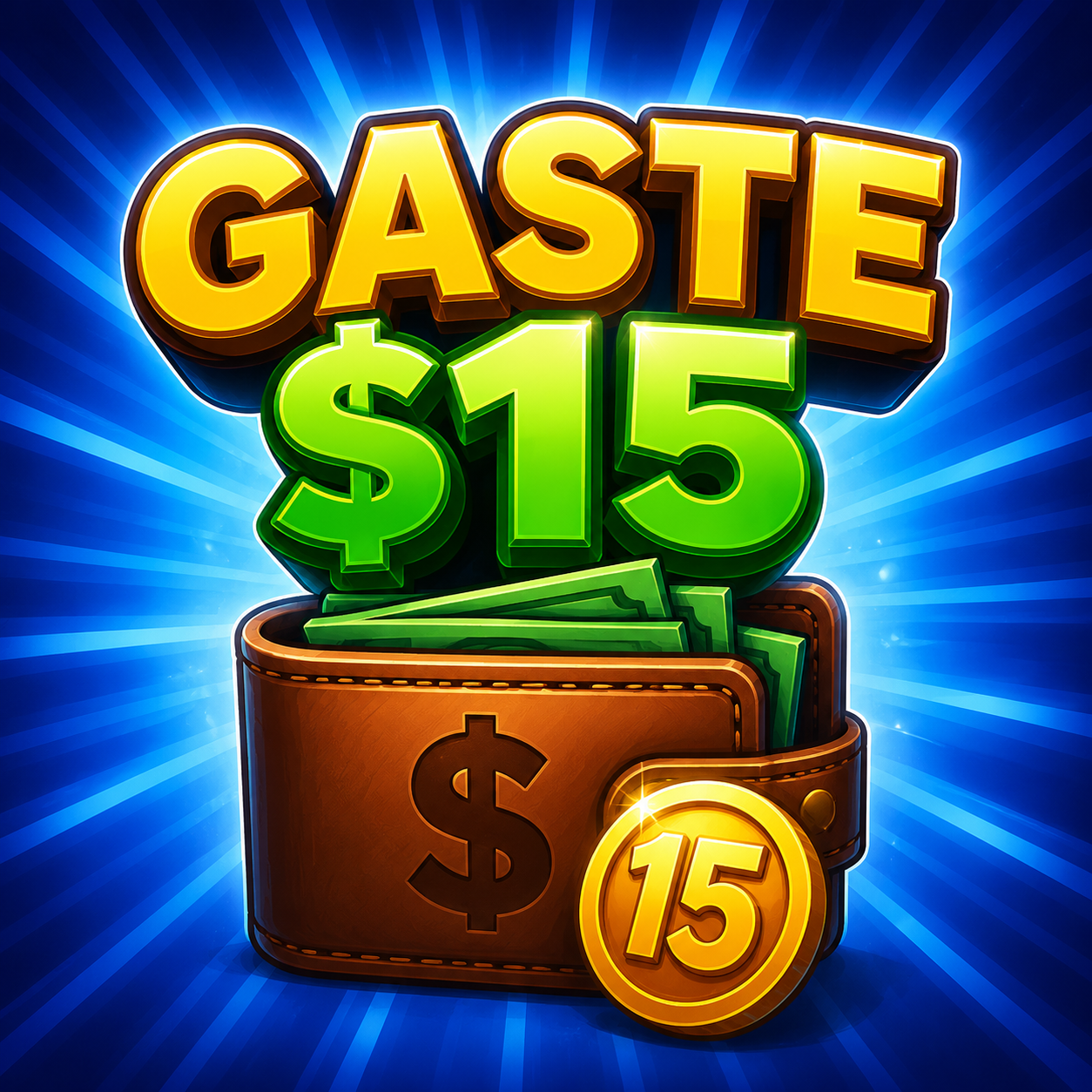 Gaste R$15